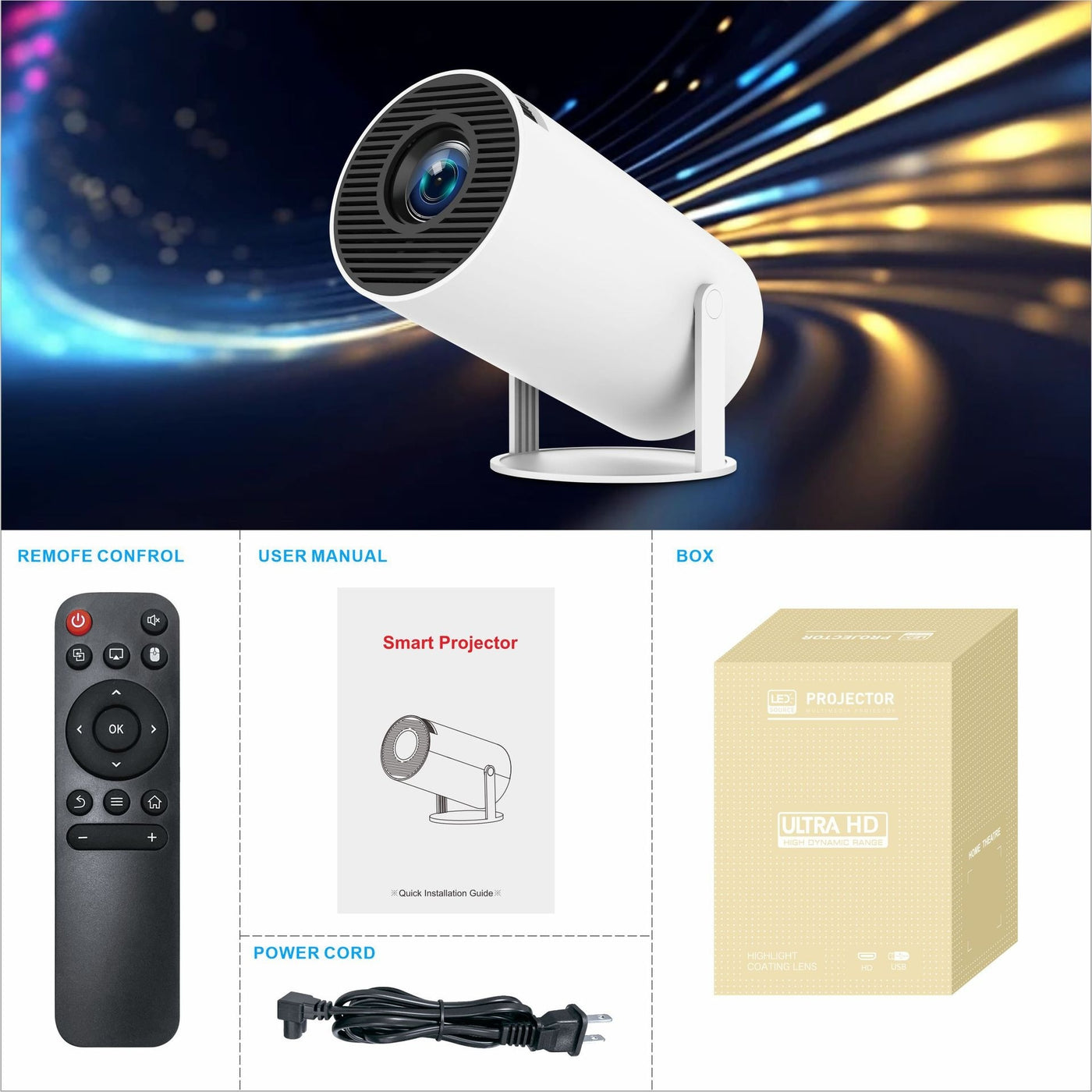 Pro Portable Home Projector